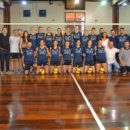 Las Panteras recibieron la visita de Ines Arrondo previo a su partida al Preolimpico