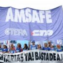 AMSAFE y SADOP se suman al paro nacional de CTERA