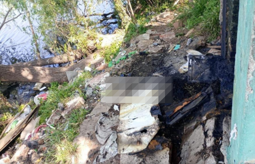 Investigan si fue intencional el incendio de una persona en barrio Sur