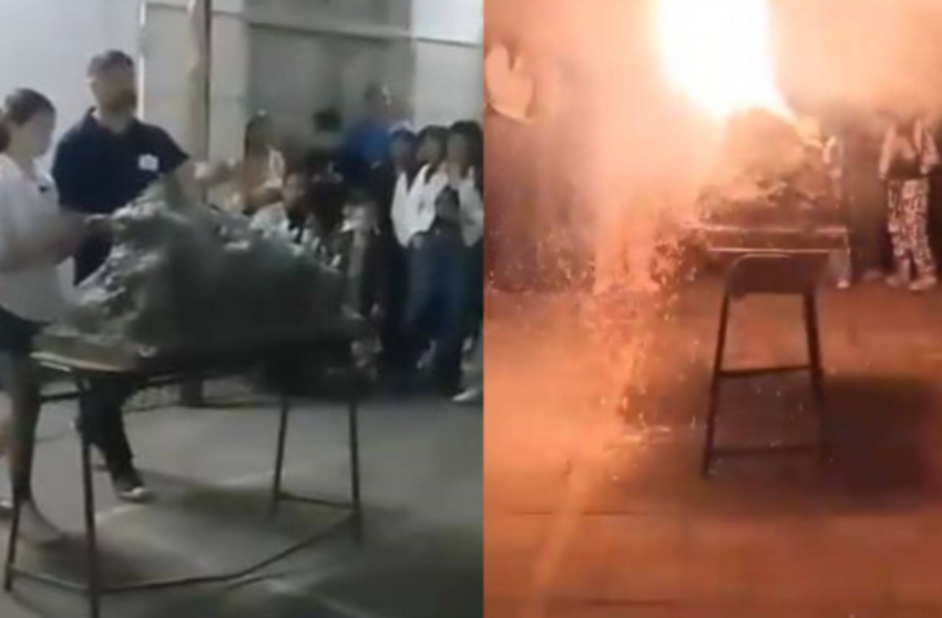 Drama en Pergamino: una explosión en una feria de ciencias escolar dejó al menos diez heridos