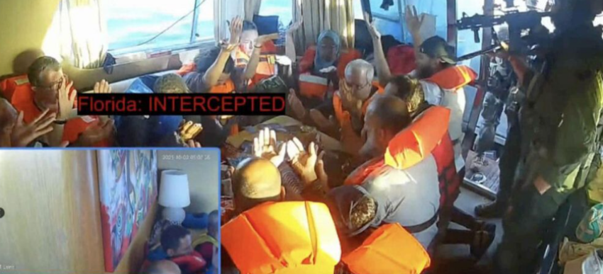 Comenzó la deportación de los apresados de la flotilla en la tétrica cárcel de Ktzi’ot