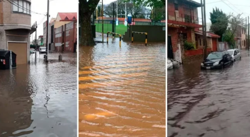 Diluvio en AMBA: se inundó la General Paz, un hombre murió en medio de las lluvias y rige un alerta naranja
