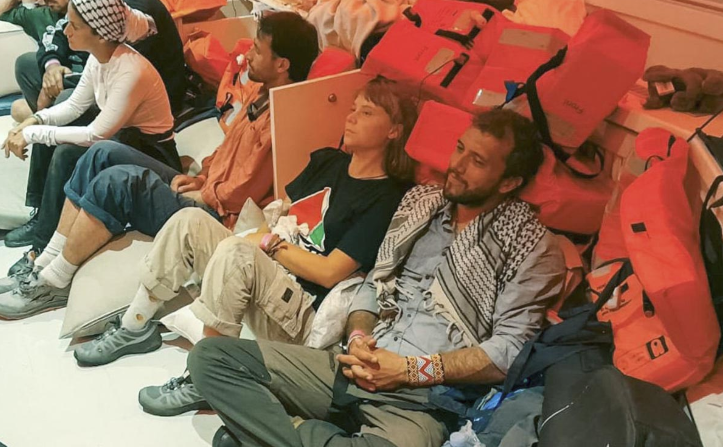 Israel deportó a otros 171 integrantes de la flotilla humanitaria, incluida Greta Thunberg