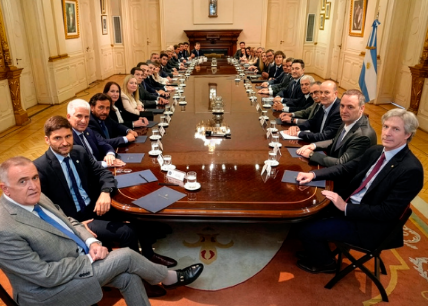 Milei consiguió la foto que pedían Bessent y Trump