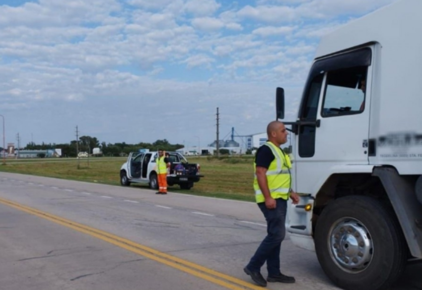 Camionero confesó que había tomado cocaína poco antes de subir a la ruta