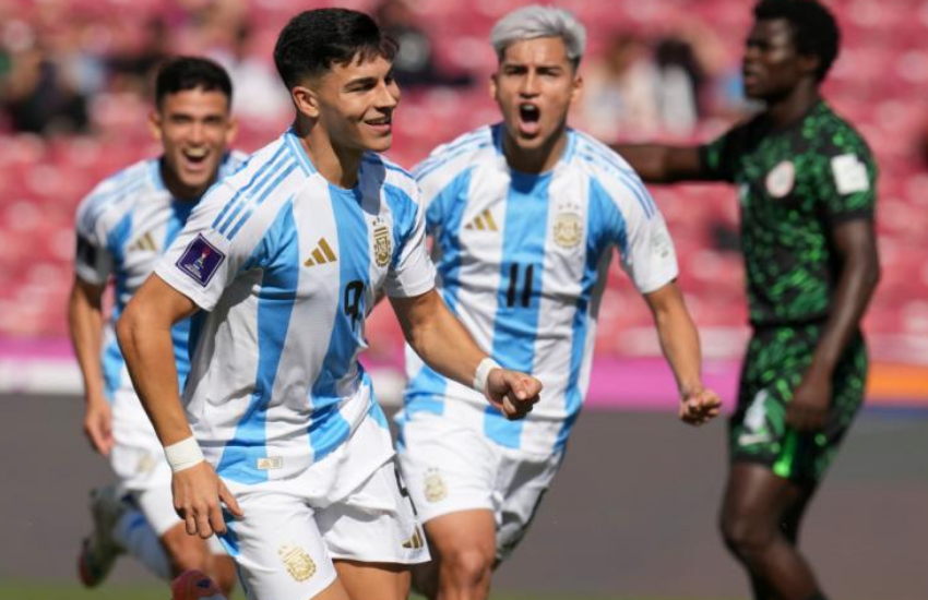 Argentina vapuleó a Nigeria y avanzó a los cuartos de final del Mundial Sub-20