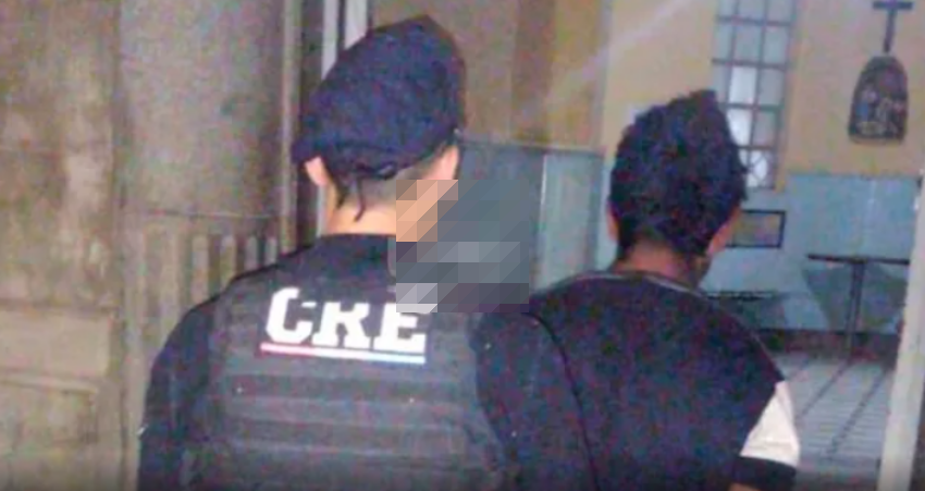 Intentó romper la vidriera de una carnicería en Santa Fe para robar y terminó preso tras una persecución policial