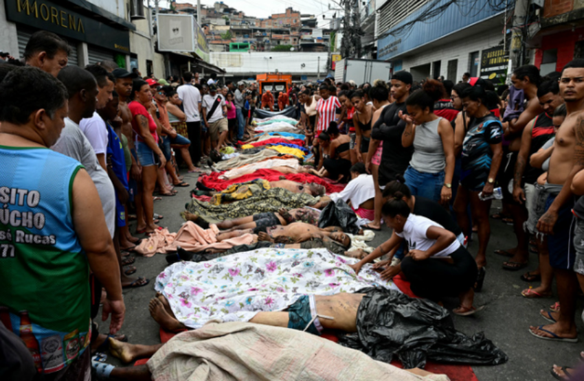 Identificaron a casi cien de las víctimas de la redada en Río de Janeiro