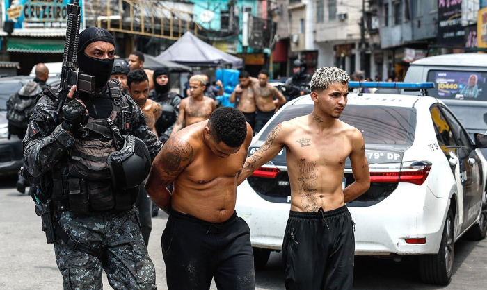Brasil: detienen a 33 sospechosos de pertenecer al Comando Vermelho
