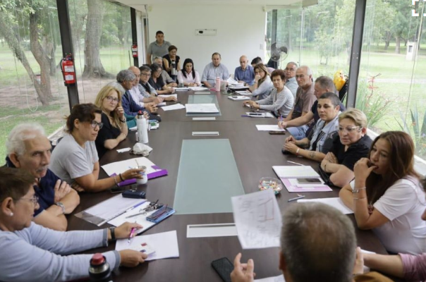 Poletti se reunió con vecinalistas del Distrito Norte