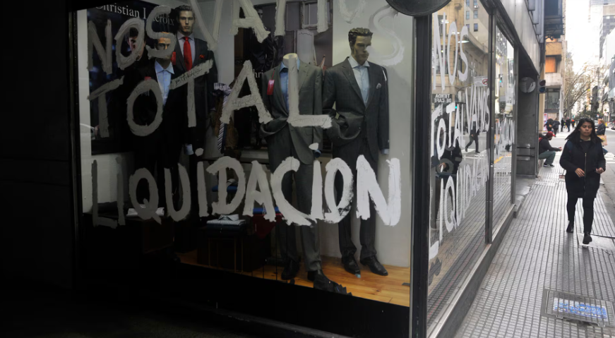 La textil se descose, con Milei