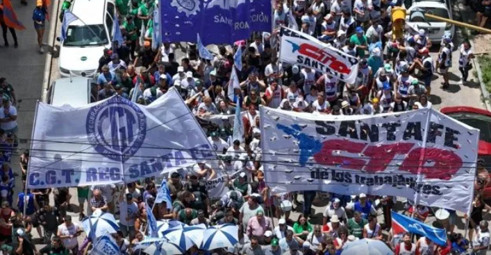 La CGT Santa Fe convoca a una movilización contra la reforma laboral y con una fuerte crítica al modelo económico