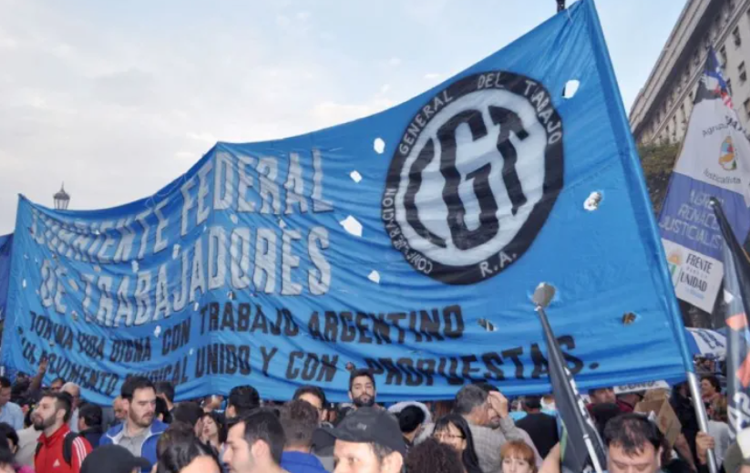 Jornada de protestas en Rosario contra la reforma laboral