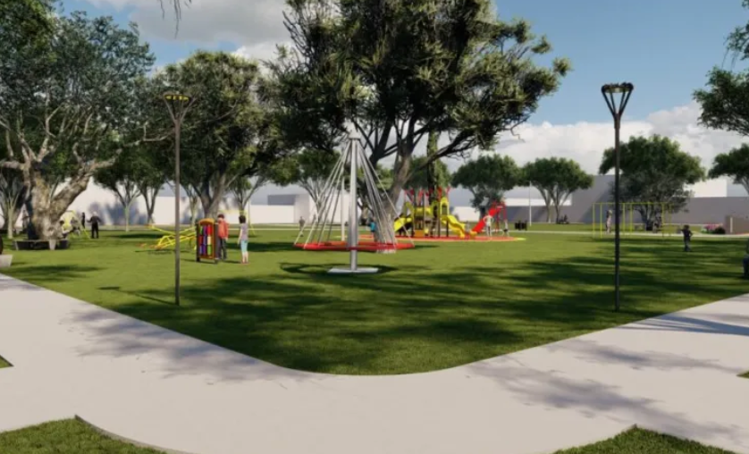 Esperanza inaugurará la renovada Plaza Alemania