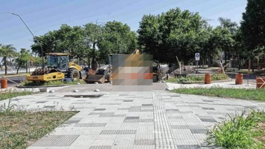 Más conectividad vial: la obra del cantero central de avenida 7 Jefes presenta un 30% de ejecución