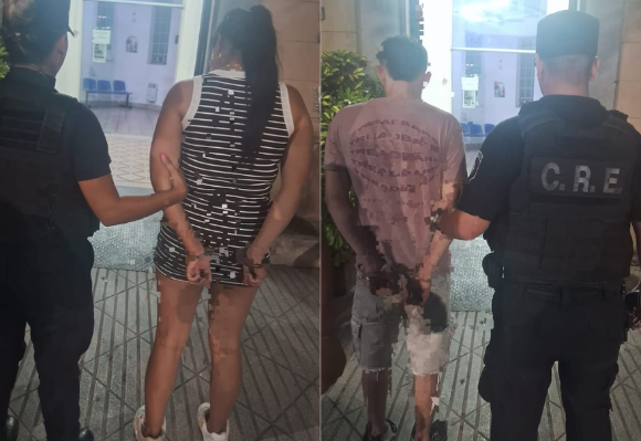 Un intento de robo a una mujer terminó con dos personas detenidas