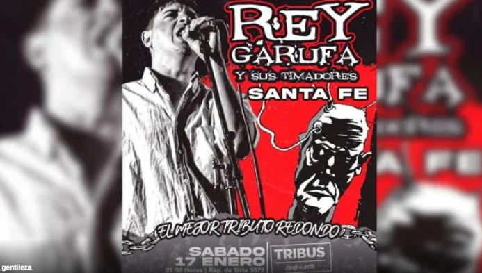 Rey Garufa, el mejor tributo Redondo, regresa a Tribus