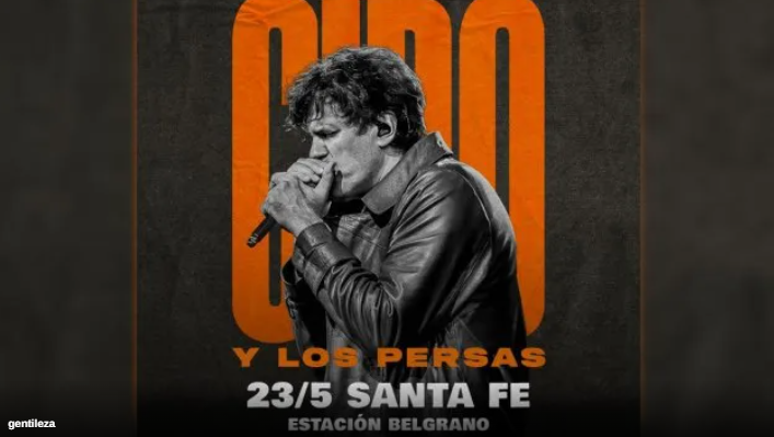 Ciro y Los Persas realizarán una nueva presentación en Santa Fe