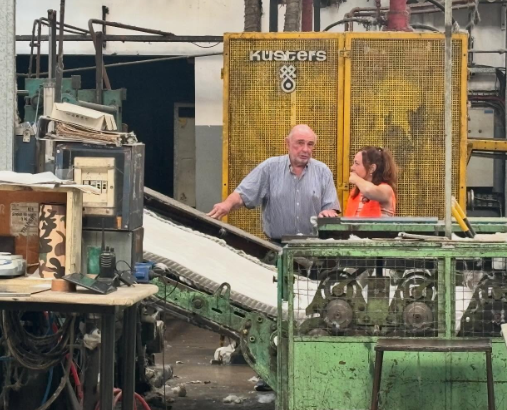 Raúl Hutin: “La situación de la industria textil es catastrófica”