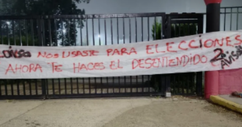 Clima caliente en Colón: nuevo mensaje contra Alonso en la previa del partido