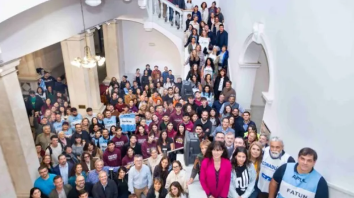 La comunidad de la ciudad volvió a pedir que se cumpla con la Ley de Financiamiento Universitario