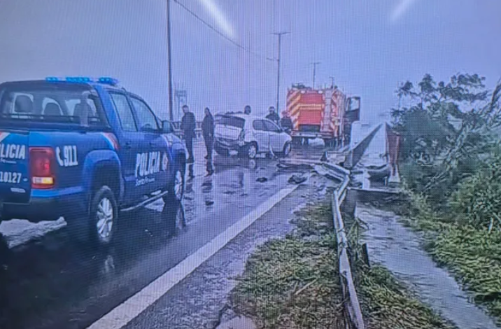 Revelan la identidad de la joven fallecida en el accidente de la Ruta 168