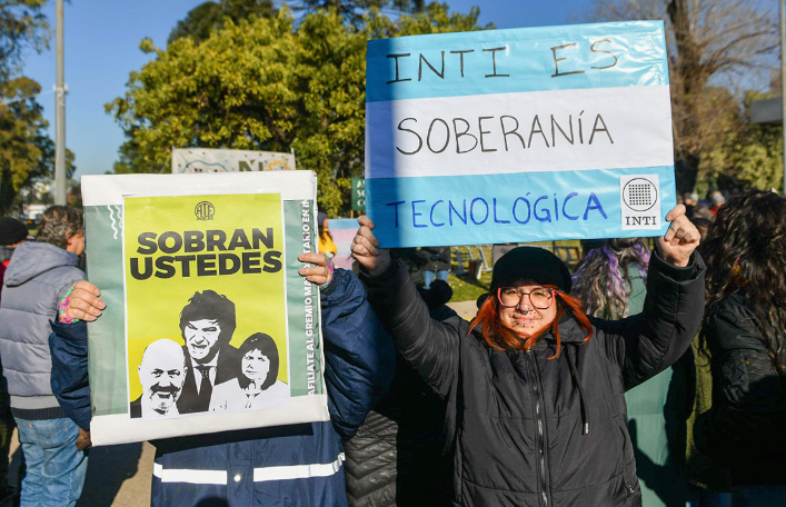 El Gobierno continúa con el vaciamiento y trabajadores del INTI realizarán conferencia de prensa y marcha el próximo martes