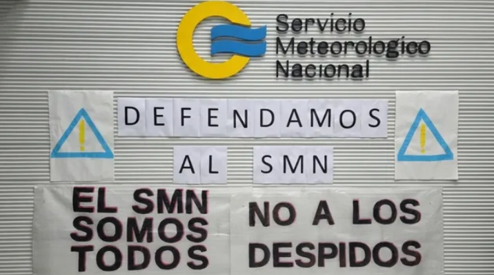 Despidos en el SMN: una estación meteorológica en Santa Fe opera al límite y corre riesgo de cierre