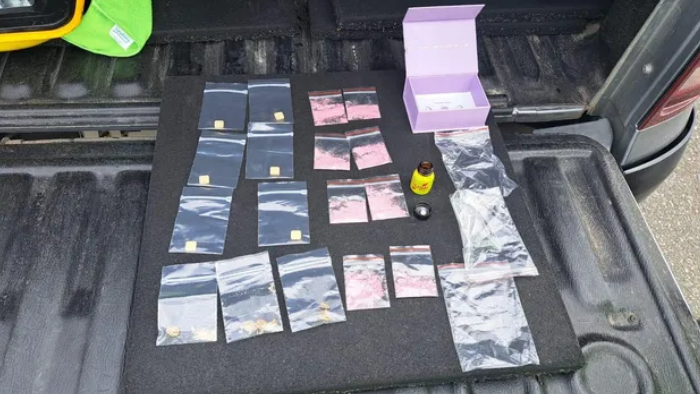 Gendarmería secuestró cocaína rosa, pastillas y dólares en un control en la ruta 168, a la altura de Colastiné