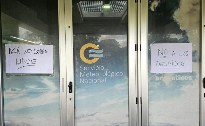 El Gobierno declaró ilegal el paro en el Servicio Meteorológico para tapar el desguace