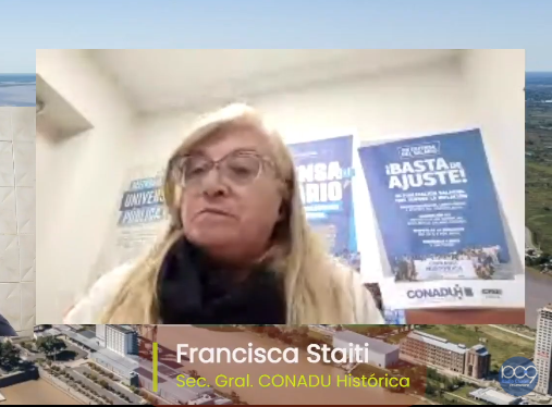Stoiti: “ La sociedad acompaña nuestro reclamo y Milei no lo quiere ver”