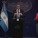 Conferencia de prensa de Manuel Adorni: no respondió preguntas