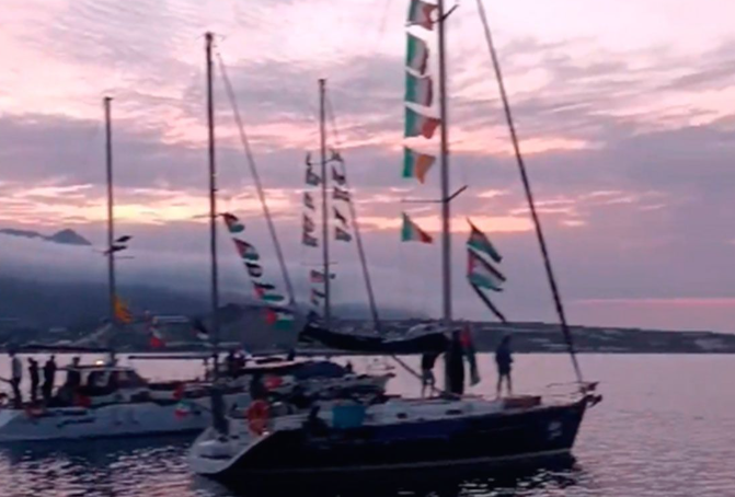 La Flotilla Global Sumud se reagrupa en Turquía, donde se suma una delegación sanitaria argentina