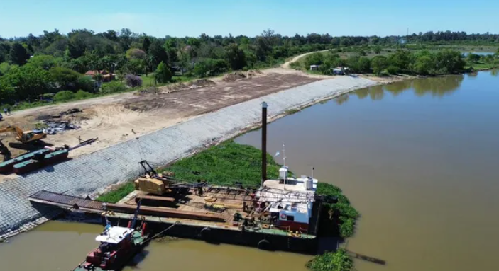 Avanza la etapa final del Terraplén Garello: una obra clave que ya alcanzó el 75% de ejecución