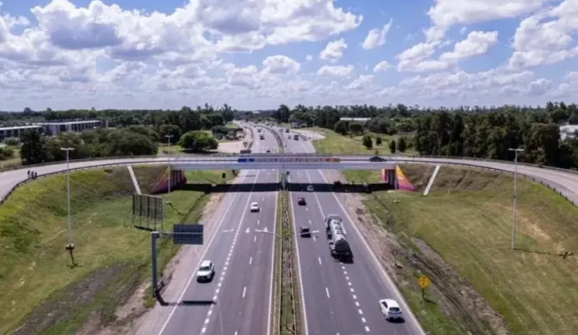Cortan la autopista Rosario–Santa Fe por obras en Granadero Baigorria