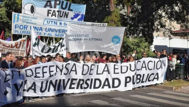 Universidades públicas inician una nueva semana de protestas