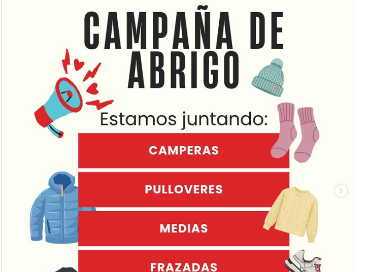 Fundación Cauces impulsa una campaña solidaria para recolectar abrigos en Santa Fe