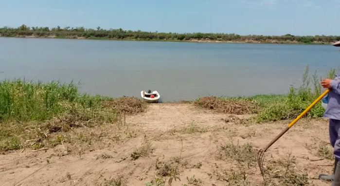 Hallaron el cadáver de Carlos María Ezpeleta en aguas del río Coronda a la altura de Bajada El Chiji, en Sauce Viejo