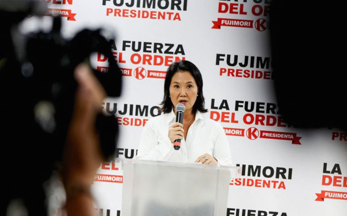 Keiko Fujimori evita confirmar que reconocerá una eventual derrota en el balotaje del domingo