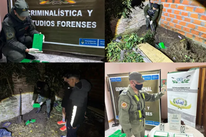 Gendarmería aprehendió a otro integrante de la organización criminal de los hermanos Borras y secuestró 55 kilos de cocaína