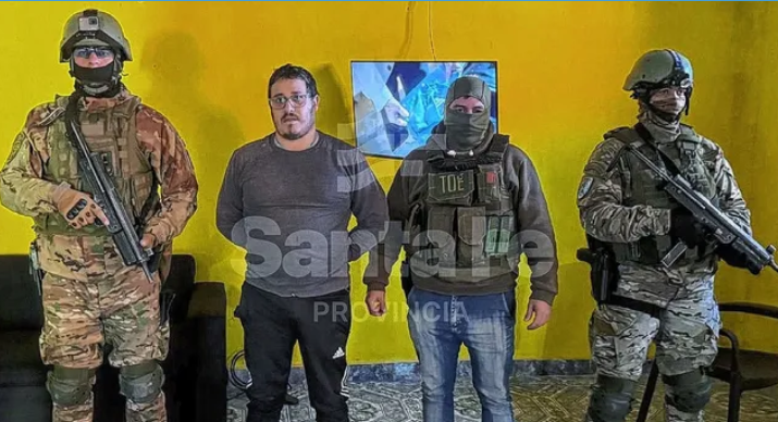 Cayó “Narigón” Vázquez, uno de los prófugos más buscados de Santa Fe e investigado por el crimen de Pillín Bracamonte