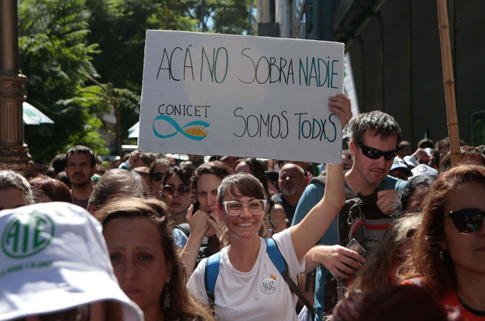 Cientificidio: jornada nacional de protesta en el Conicet contra los despidos y el vaciamiento