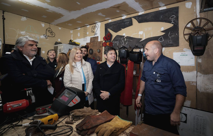 En el homenaje a Perón Kicillof aseguró que la forma de honrar su legado es “construir una alternativa” para 2027