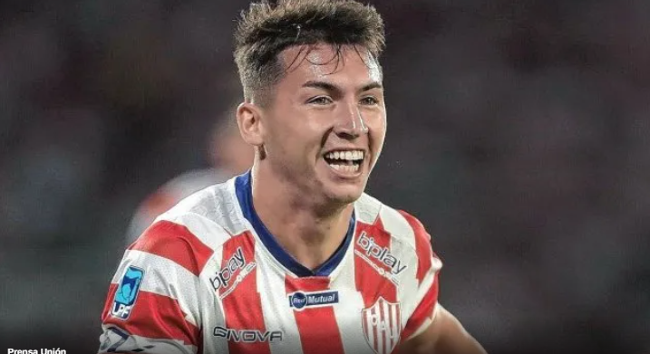 Unión cerró una venta millonaria: Del Blanco se va al Racing de Estrasburgo