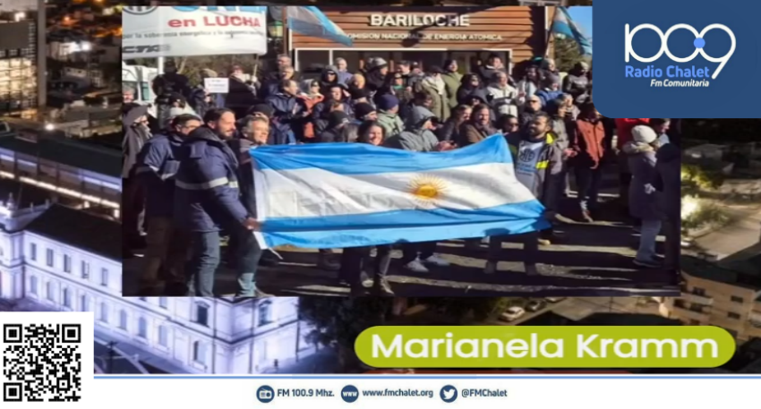 Kramm: “Despiden a compañeros y contratan a 15 libertarios ñoquis en la CNEA”