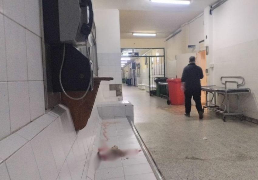 Ingresó baleado al Cullen, atacó al personal y se quiso ir solo