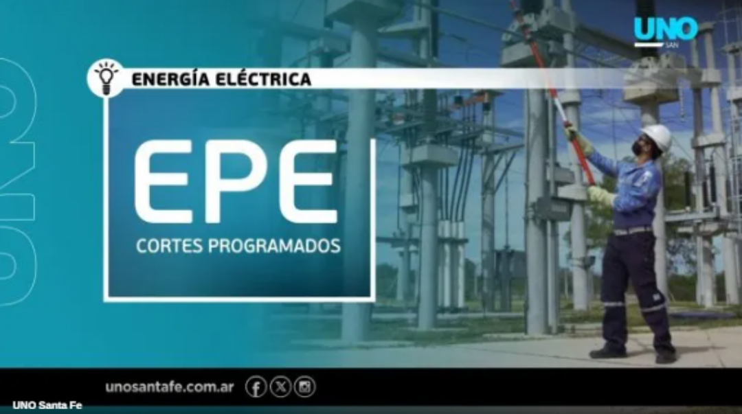 Cortes programados por EPE para este lunes