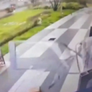Una niña de 6 años fue arrastrada por una fuerte ráfaga de viento en China
