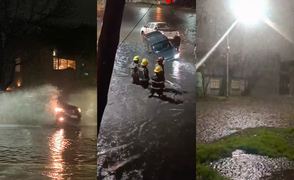 El después de la tormenta eléctrica: calles inundadas, destrozos y cortes de luz en el AMBA