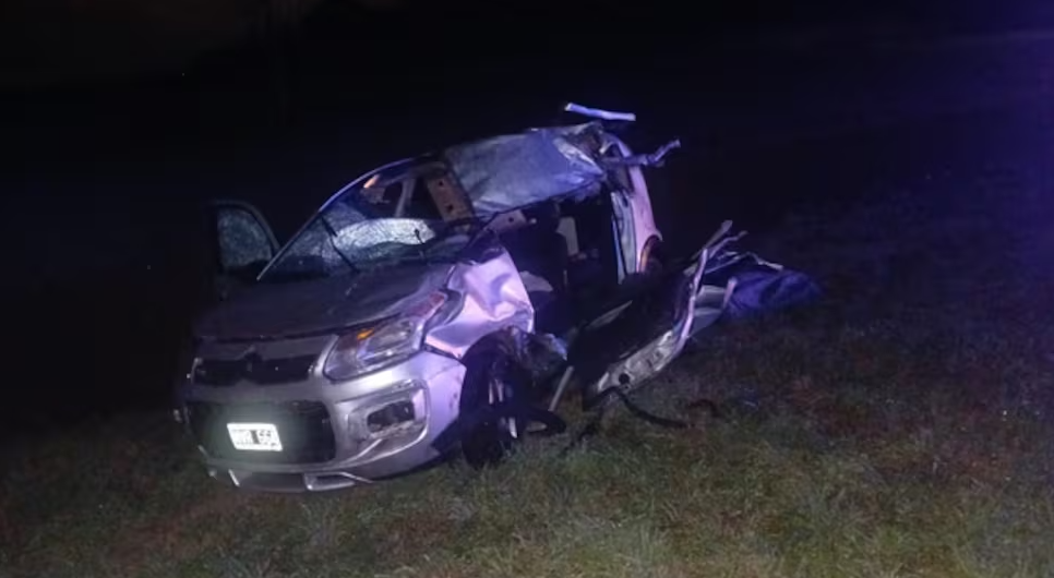 Un muerto y un herido grave tras un choque en la Ruta 2